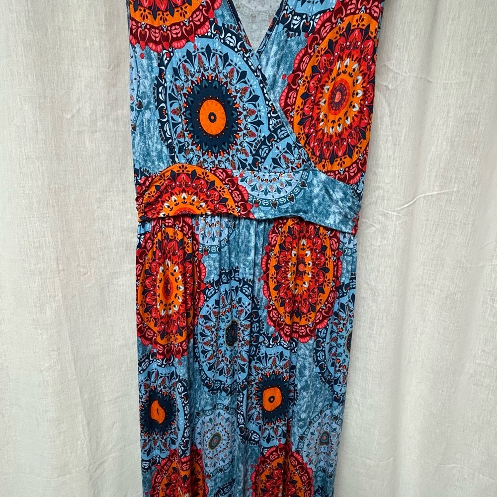 Maxi dress sleeveless NWT Cathy 3XL soft - Picture 7 of 15